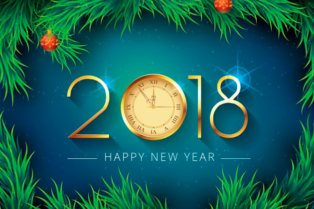 С наступающим Новым 2018 годом!