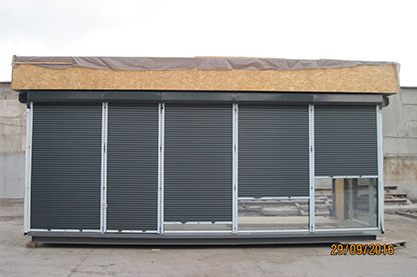 Роллеты ALUTECH. Экструдия AER 44.