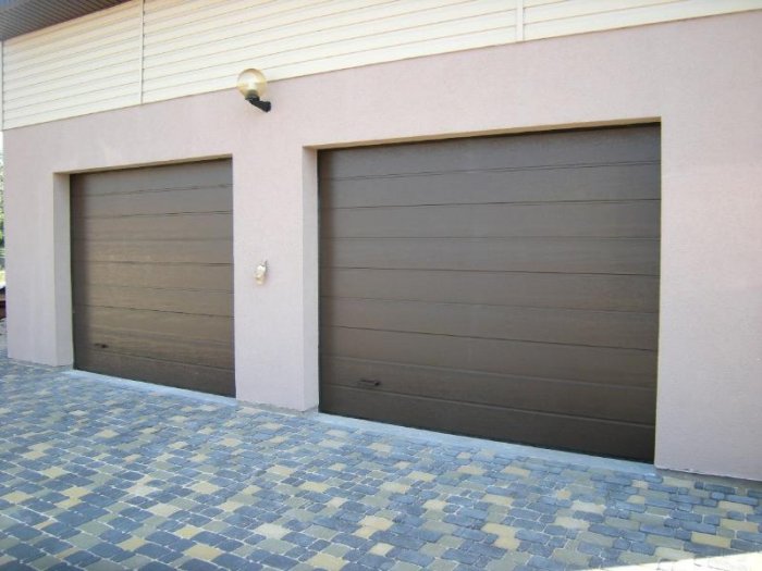 Компактність секційних воріт