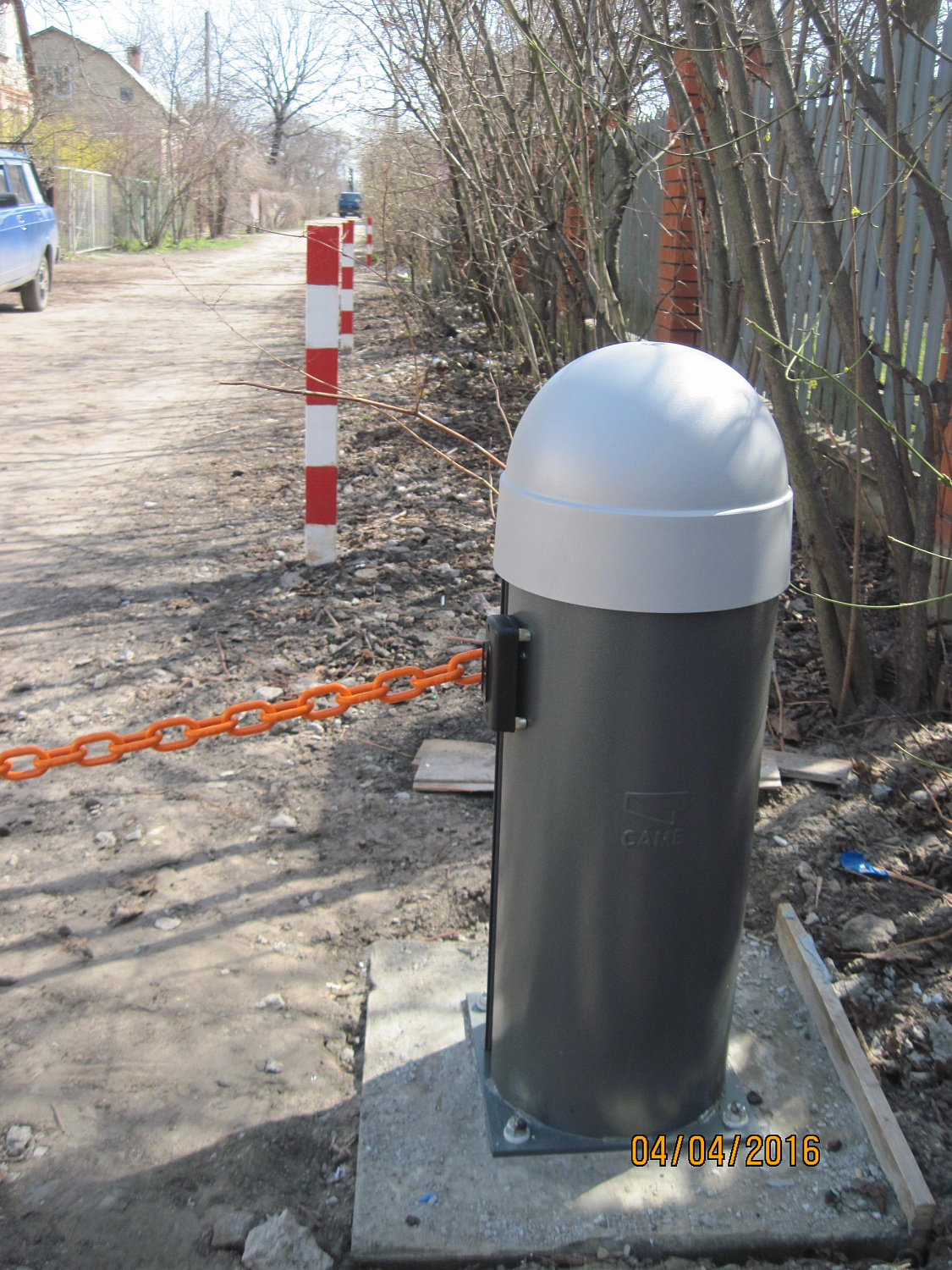 Цепной баръер CAT.