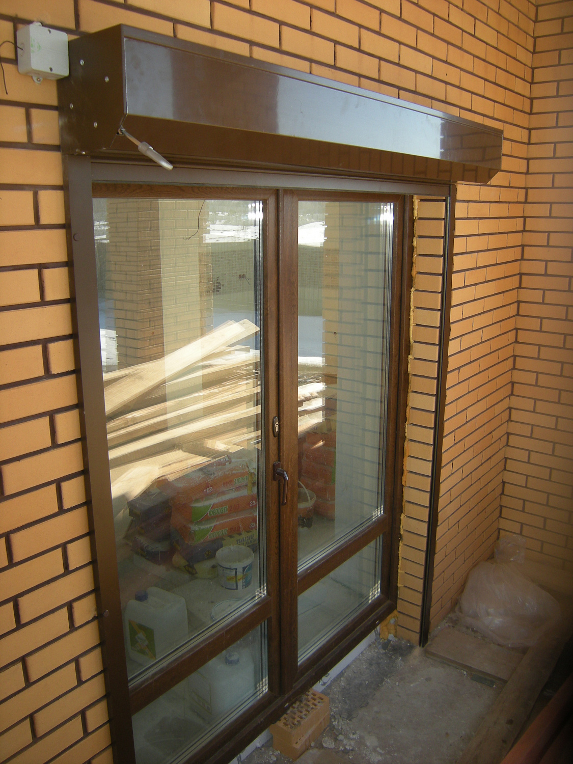 Защитные роллеты на двери и окна. Село Гатное