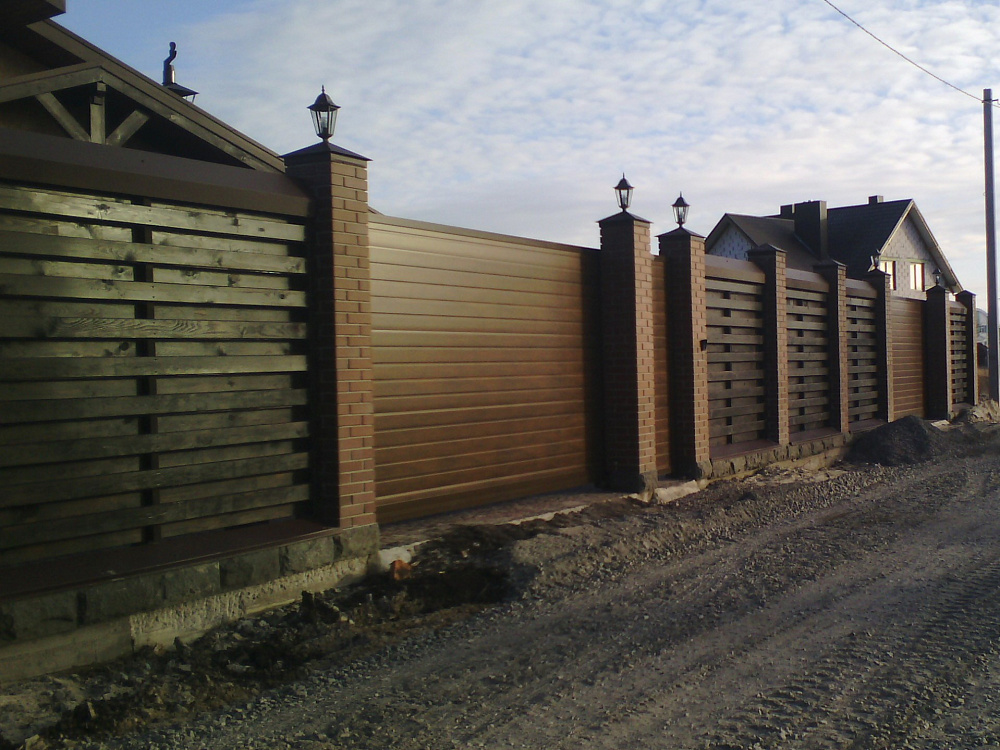 Откатные ворота и калитка серии ADS400. Рожны