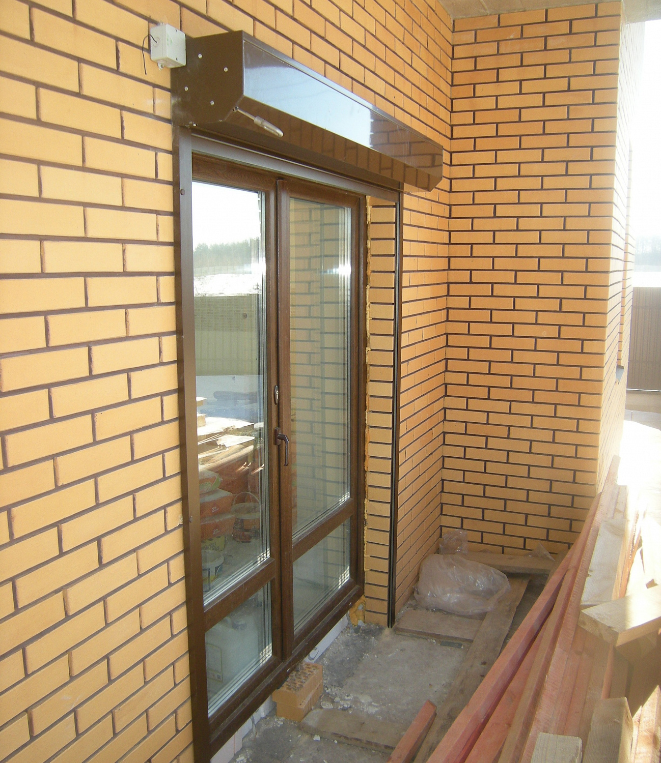 Защитные роллеты на двери и окна. Село Гатное