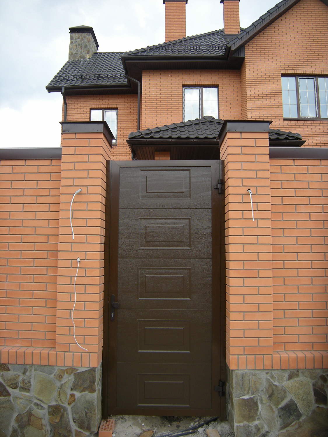 Алюмінева хвіртка серії ADS 400. Вишгород.