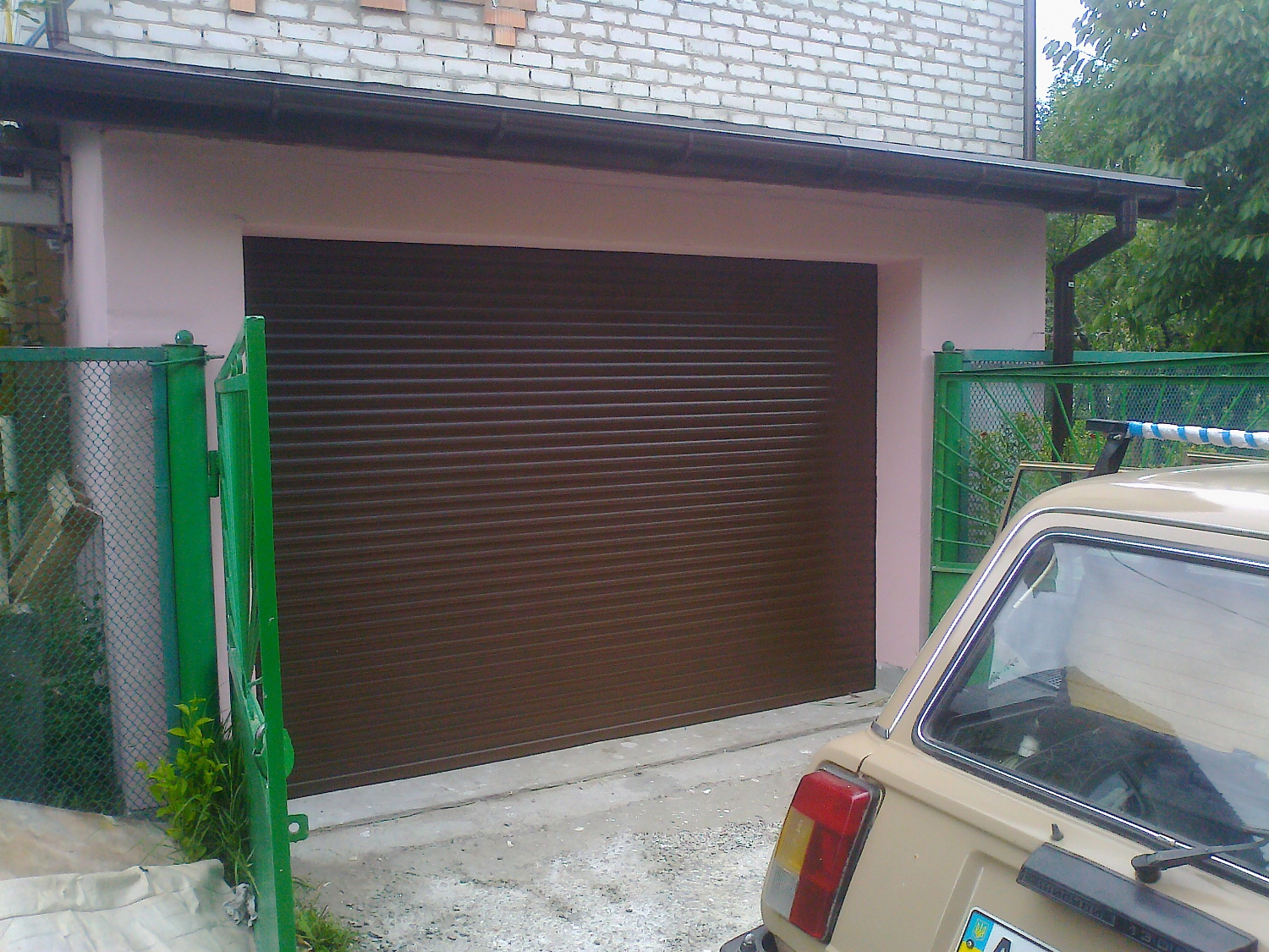 Гаражные роллеты. Село Романков