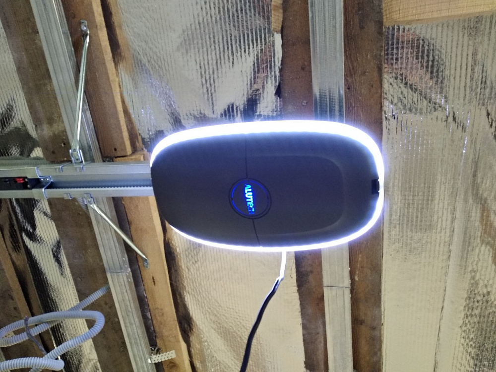 Автоматика Аlutech Levigato для гаражных секционных ворот.