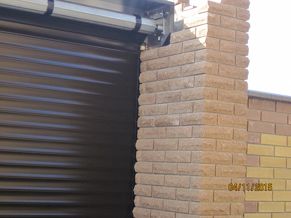 Роллеты гаражные автоматические.