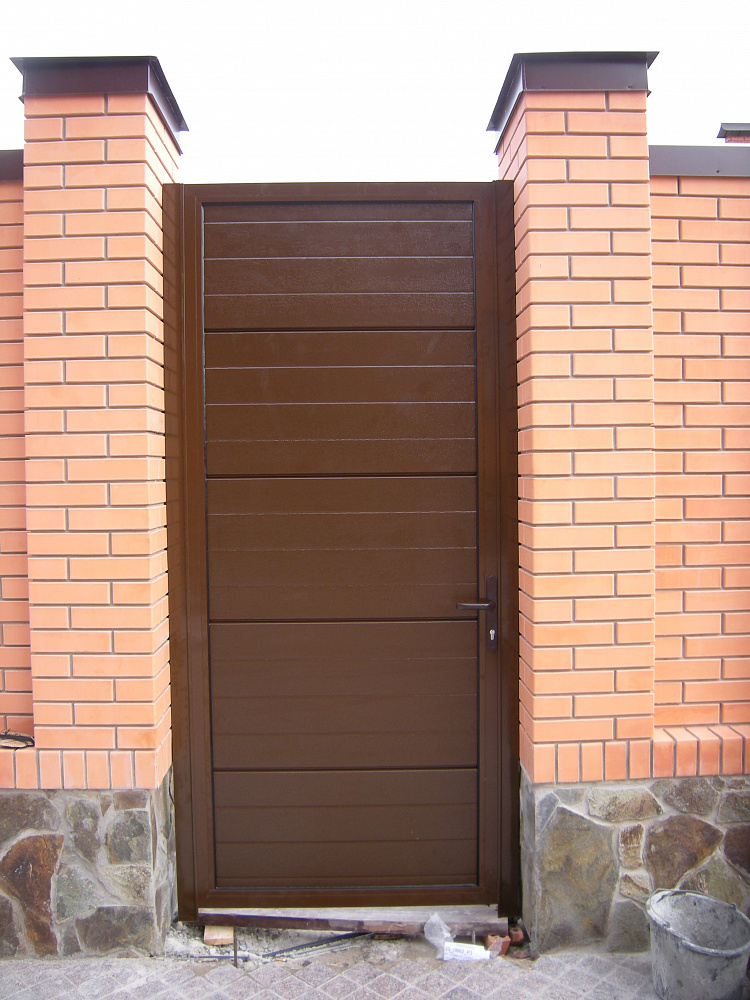 Алюмінева хвіртка серії ADS 400. Вишгород.