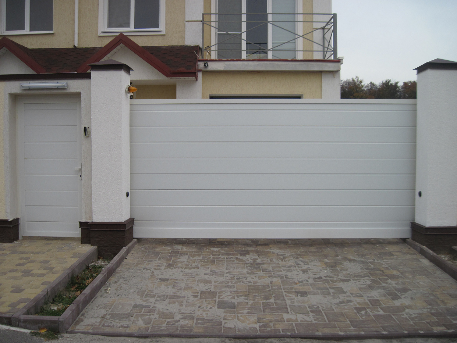 Алюминиевая калитка серии ADS400. Михайловская Рубежовка 