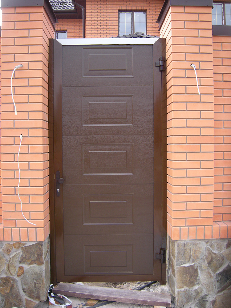 Алюминиевая калитка серии ADS 400. Вышгород.