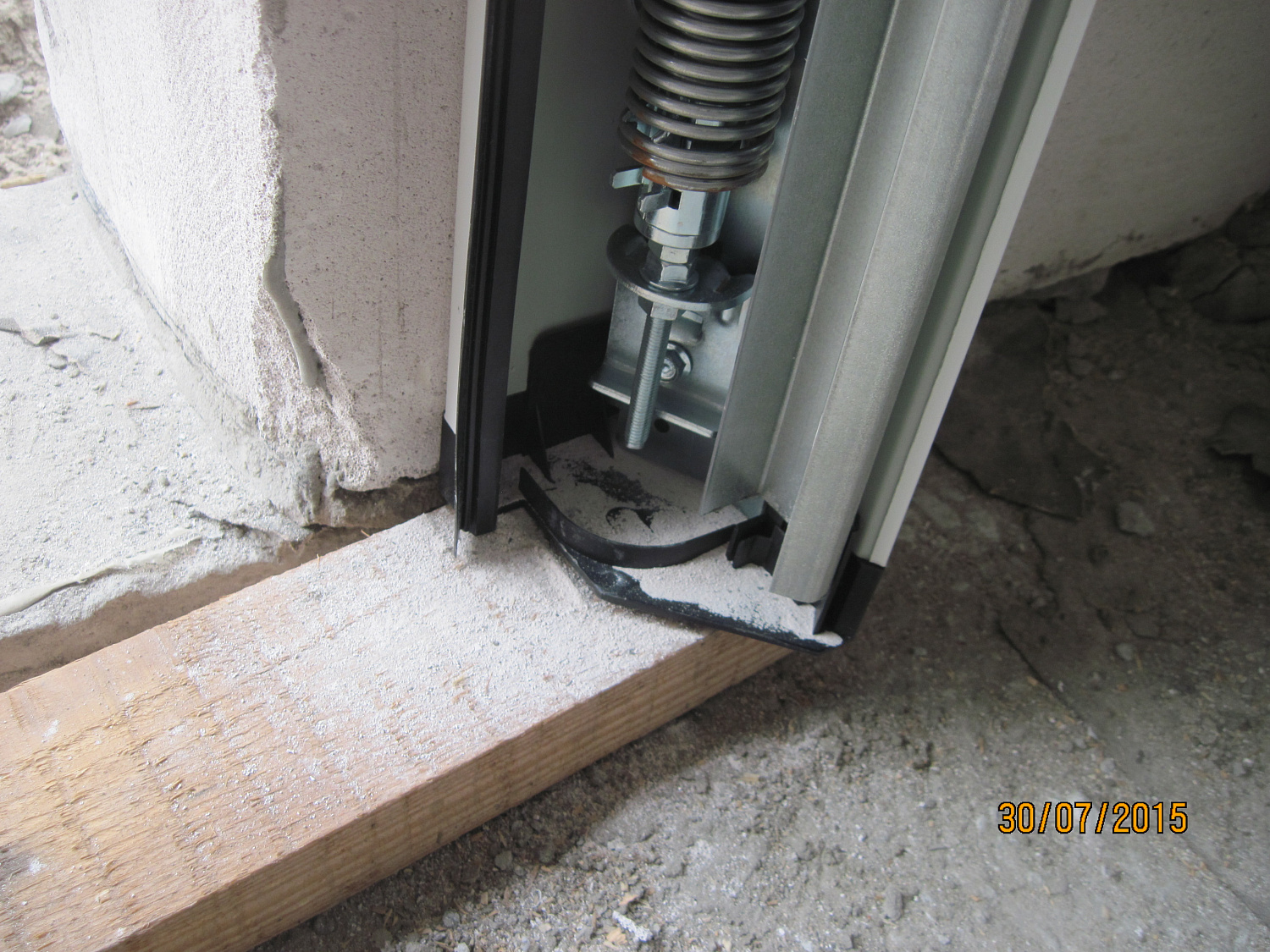 Ворота гаражные Trend s-гофр пружина растяжения.