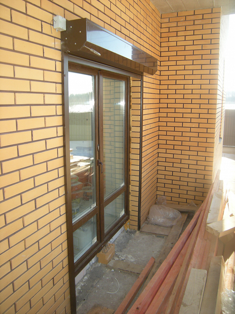 Защитные роллеты на двери и окна. Село Гатное