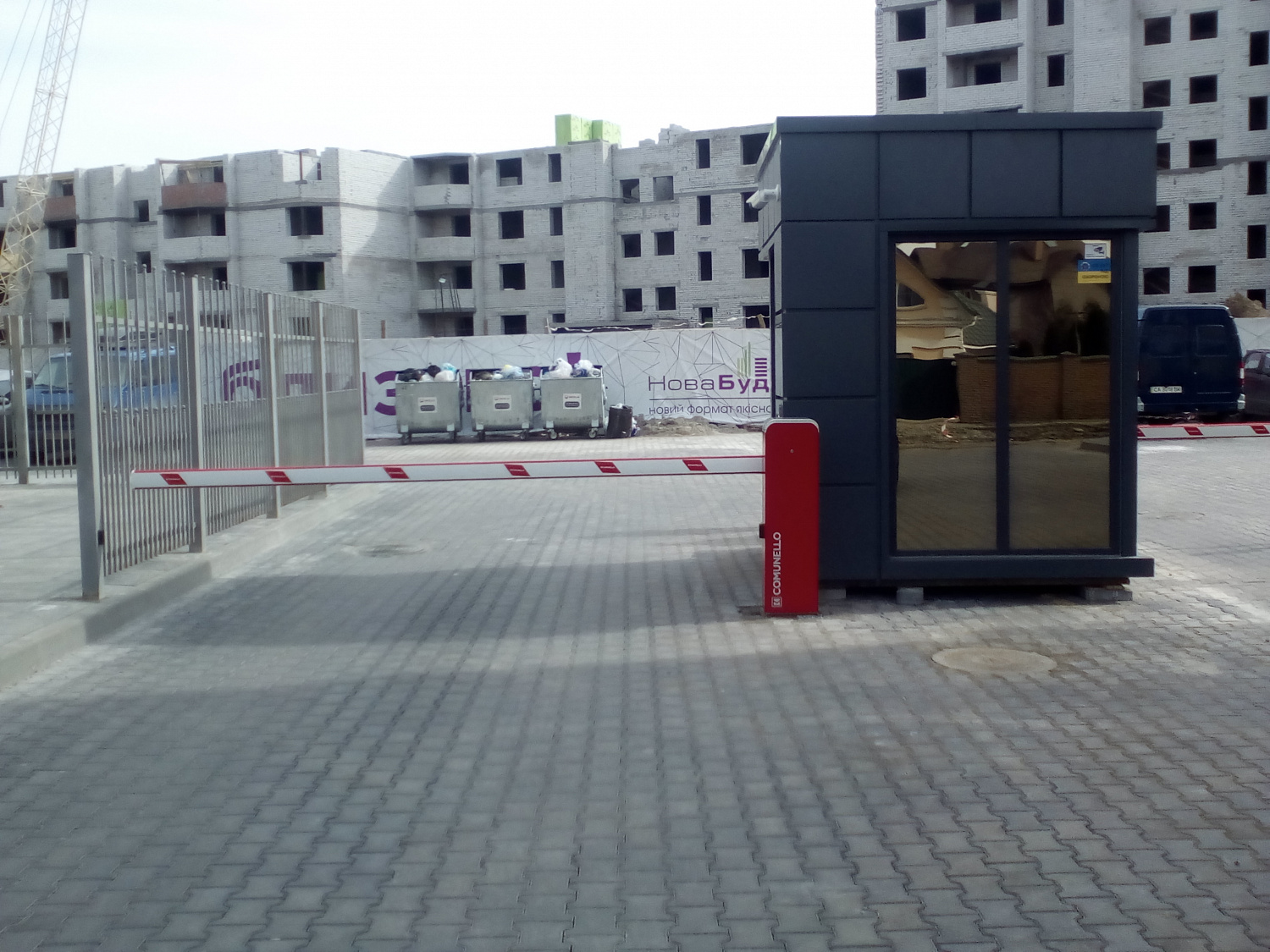 Шлагбаум LT500 COMUNELLO. ЖК "Щасливе"