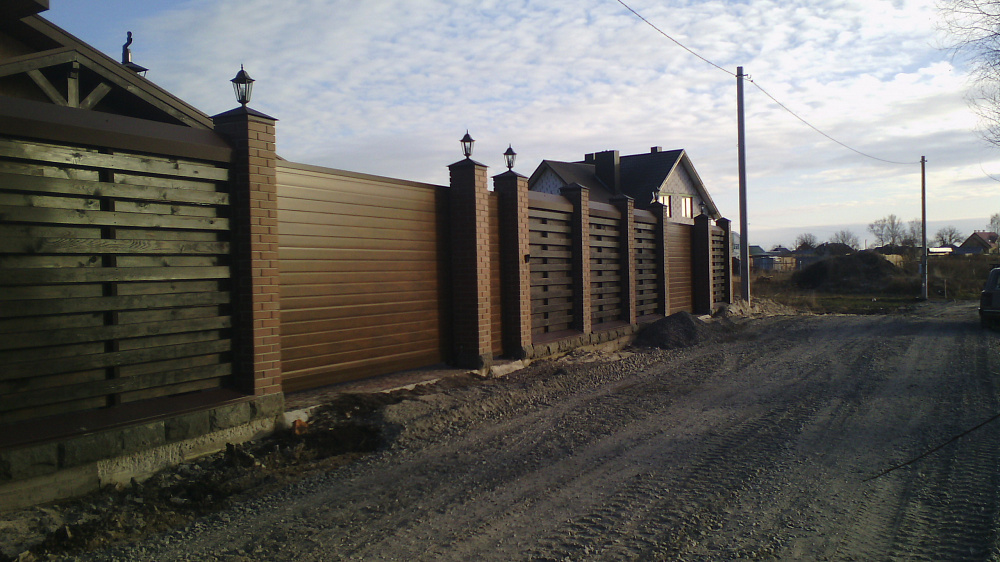 Откатные ворота и калитка серии ADS400. Рожны