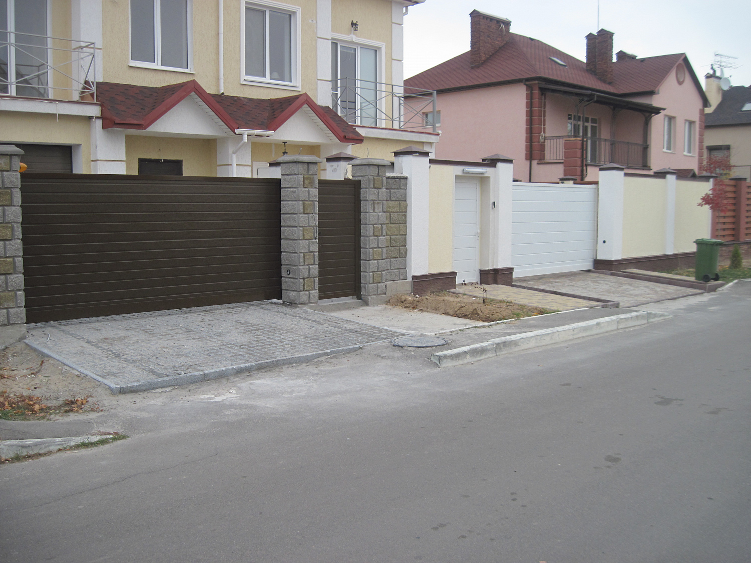 Відкатні ворота та хвіртка серії ADS400. Михайлівська Рубіжівка.