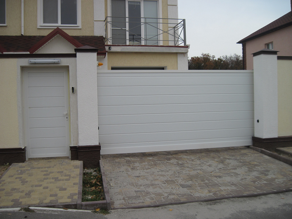 Алюминиевая калитка серии ADS400. Михайловская Рубежовка 