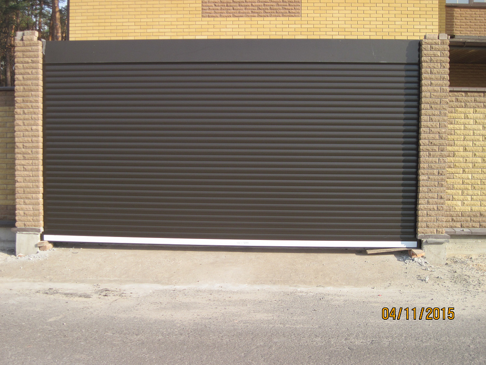 Роллеты гаражные автоматические.