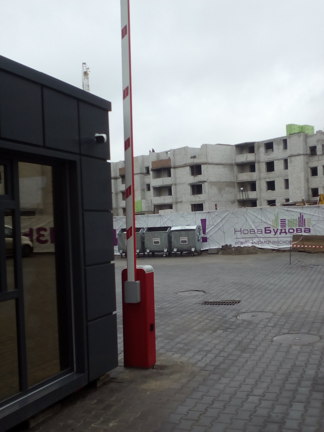 Шлагбаум LT500 COMUNELLO. ЖК "Щасливе"