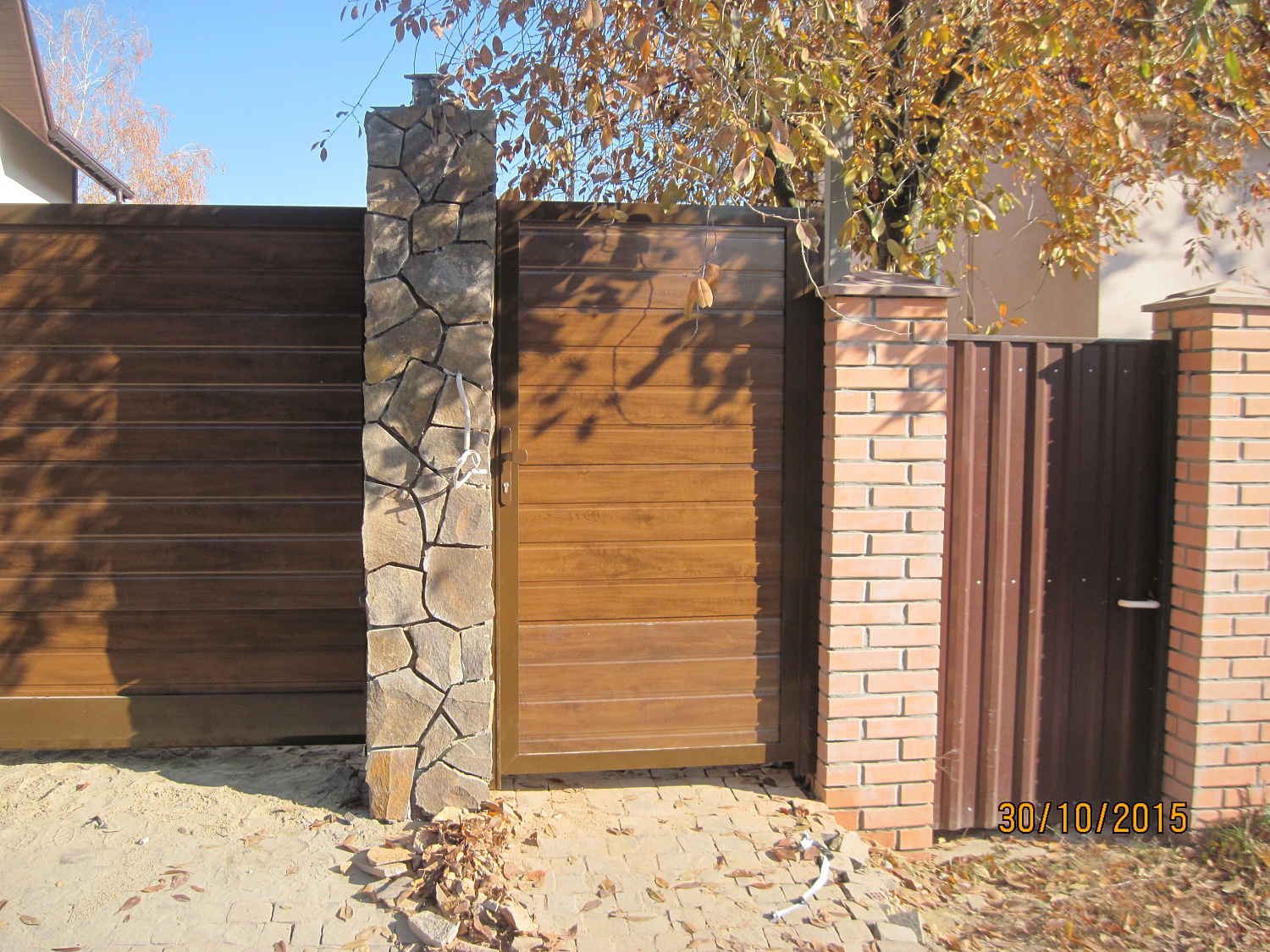 Откатные ворота и калитка серии ADS400. Романков