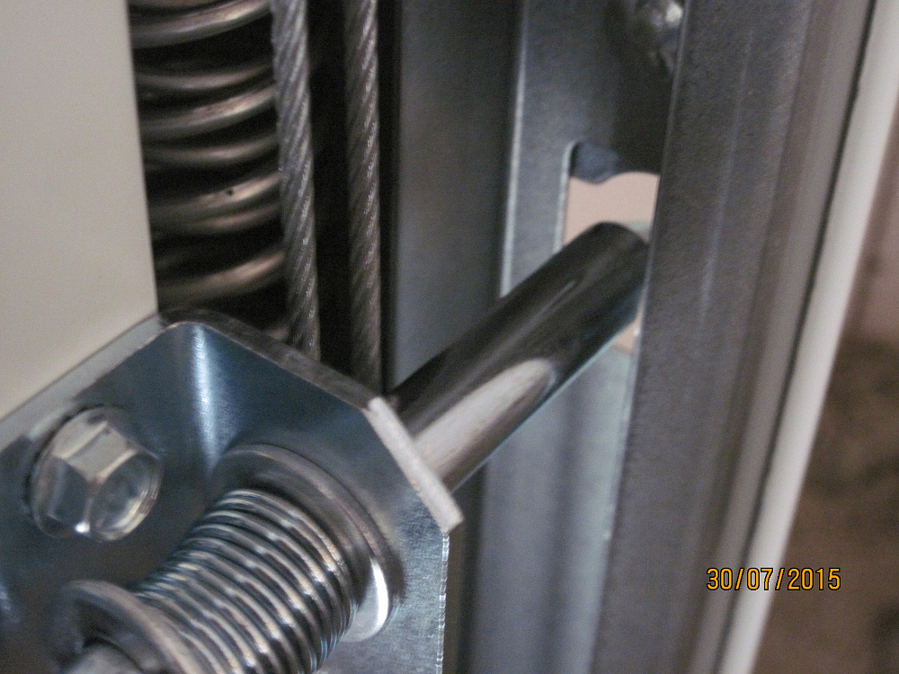 Ворота гаражные Trend s-гофр пружина растяжения.