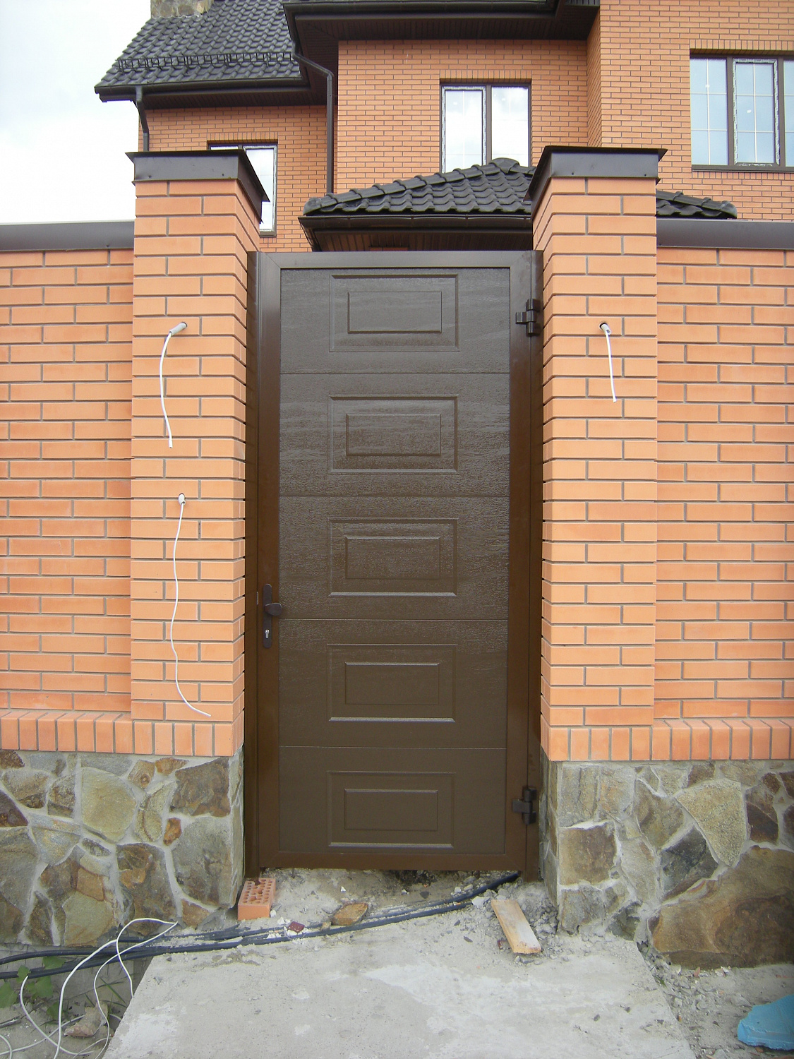 Алюмінева хвіртка серії ADS 400. Вишгород.