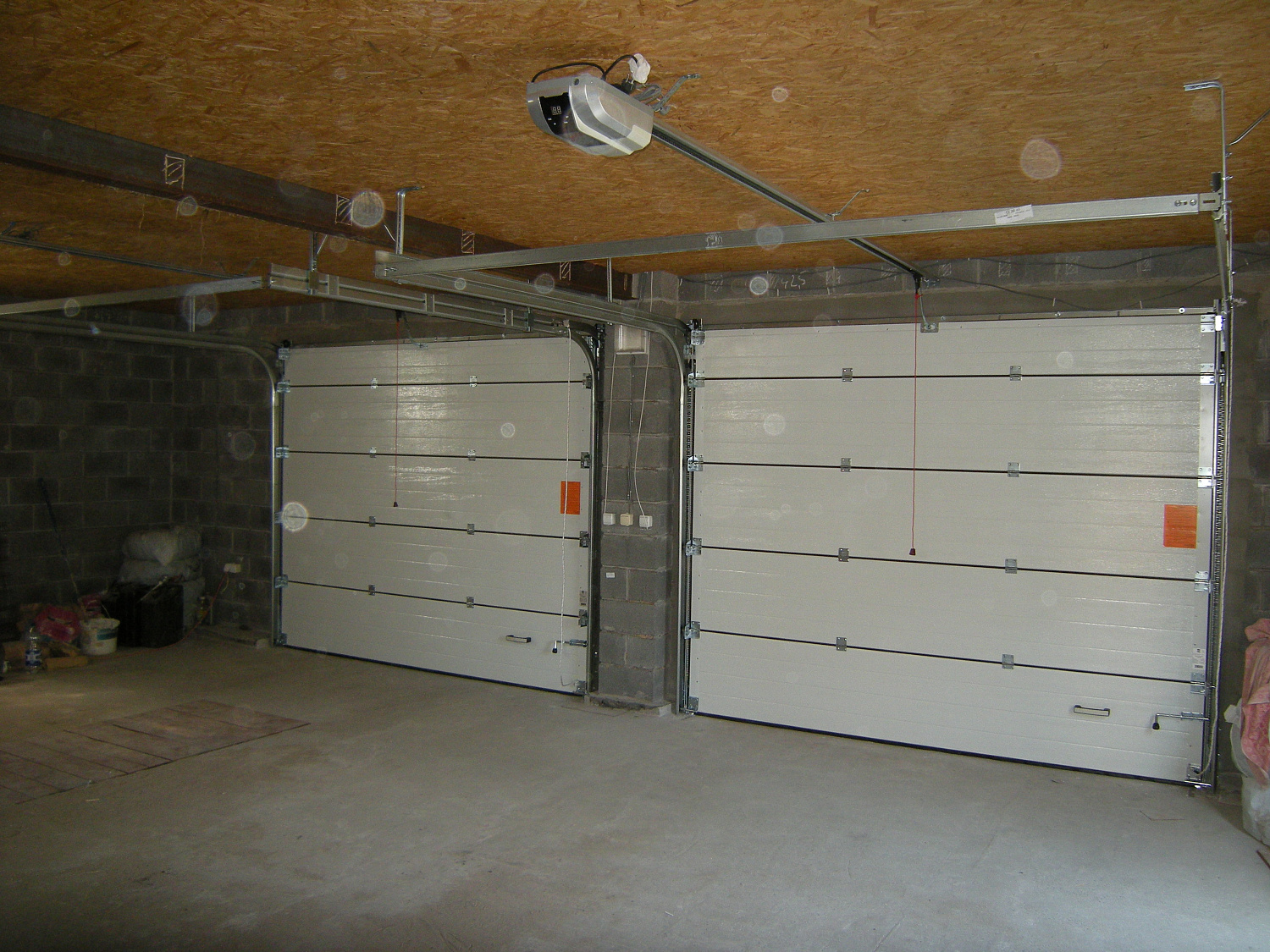 Ворота секционные автоматические Trend с пружиной растяжения.