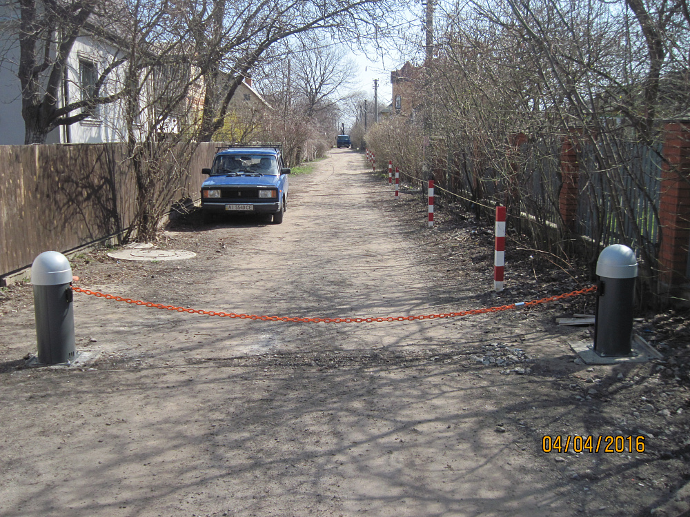 Цепной баръер CAT.